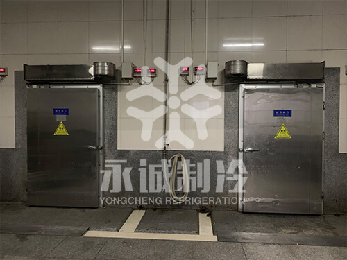 山東藍(lán)潤(rùn)水產(chǎn)有限公司魚柳加工-30度速凍間